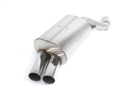 Dinan Free Flow Axle-Back Exhaust - 1997-2003 BMW 540i Stainless Steel - Polished Tips - w/ Standard Bumper - E39...