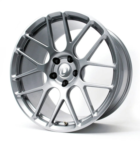 Dinan Forgeline SE1 Performance Wheel Set - 2010-2019 BMW 550i/640i/650i Front: 20 x 9 - Rear: 20 x 10 - Silver - Center Cap - F06/F07/F10/F12/F13