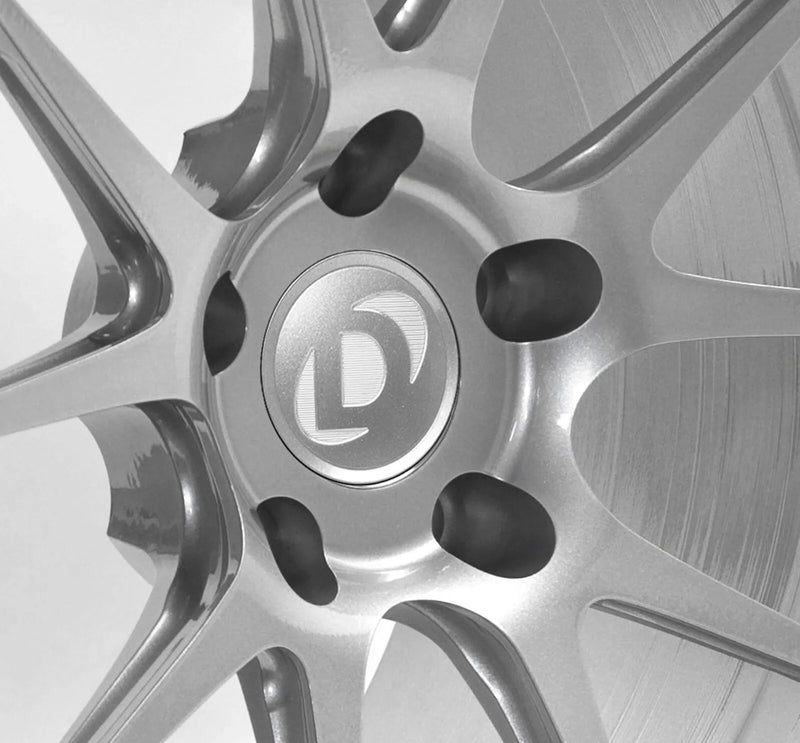 Dinan Forgeline GA1R Performance Wheel Set - 2006-2010 BMW E60 M5/M6 Front: 19 x 9 - Rear 19 x 10 - Silver - Center...
