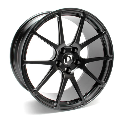 Dinan Forgeline GA1R Performance Wheel Set - 2001-2006 BMW M3 Front: 19 x 9 - Rear 19 x 10 - Center Cap - Black - E46