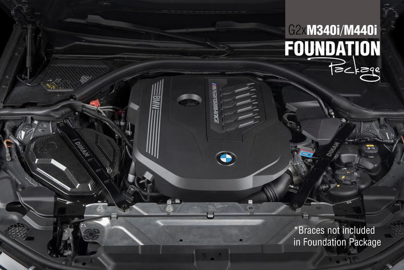 Dinan G2x M340i/M440i Foundation Package F Carbon Intake / Black Exhaust / Turbo Inlet