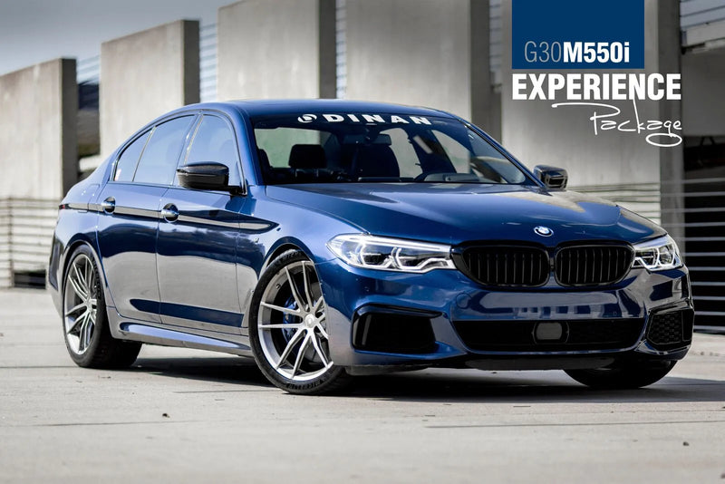 Dinan G30 M550i Experience Package E Closed Intake / Black Exhaust / X-Pipe / Springs + Bumpstops / ZF8 Pedal Pads