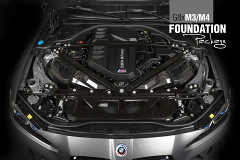 Dinan G8x M3/M4 Foundation Package F Gloss Intake / Black Exhaust / X-Pipe — fits BMW M4 G82