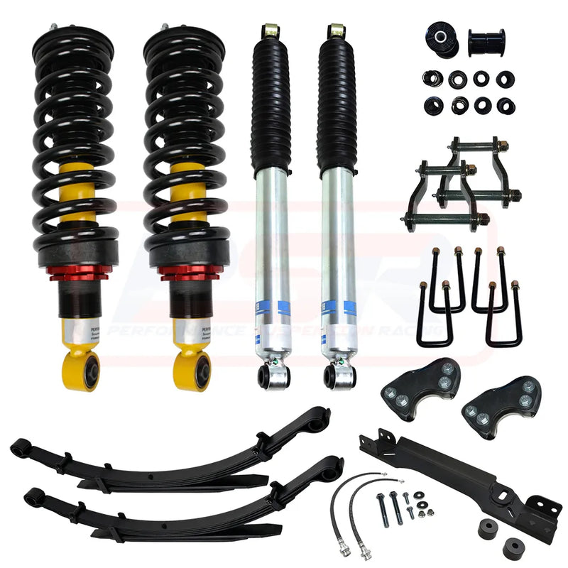 Performance Suspension Racing Bilstein 3" Lift Kit Long Travel Std Duty Front/Heavy Duty Rear (D-Max 3/BT-50 TF 21+)