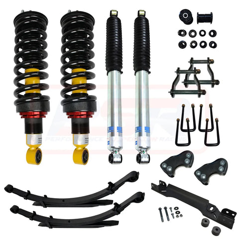 Performance Suspension Racing Bilstein 4" Lift Kit (D-Max 3/BT-50 TF 21+) — fits Mazda BT-50 UP