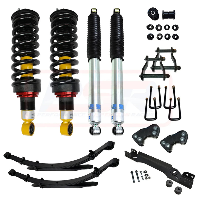 Performance Suspension Racing Bilstein 4" Lift Kit (D-Max 3/BT-50 TF 21+) — fits Mazda BT-50 UP