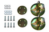 Superior Engineering Coil Drop Out Cones — Nissan Navara NP300 2015 on (Bolt In) (Pair)