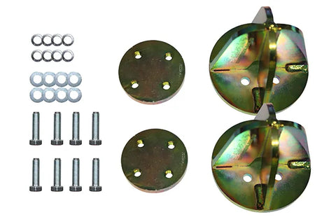 Superior Engineering Coil Drop Out Cones — Nissan Navara NP300 2015 on (Bolt In) (Pair)