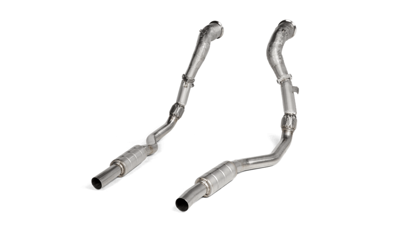 Akrapovic DP-L-AU-SS-1 Downpipe Linkpipe Set