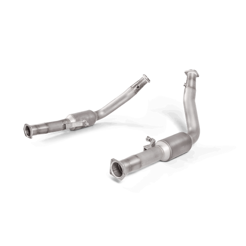 Akrapovic Downpipe Set with Cat SS (W463 G63 15+) — fits Mercedes Benz G-Class