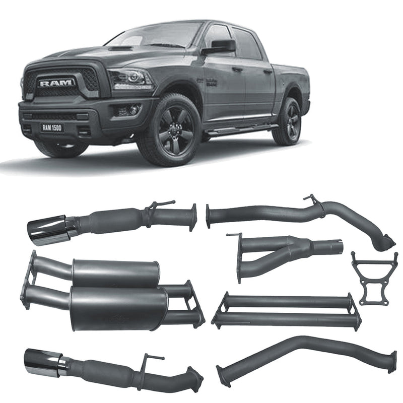 Redback Extreme Duty Exhaust 3in Twin Cat-Back (No Cat