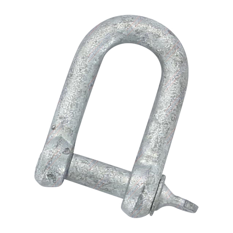 Marlin D Shackle 10mm Galvanised SHAKDEE10MM