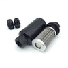 Autotecnica Aluminum Black Fuel Filter with Magnet 5.5in