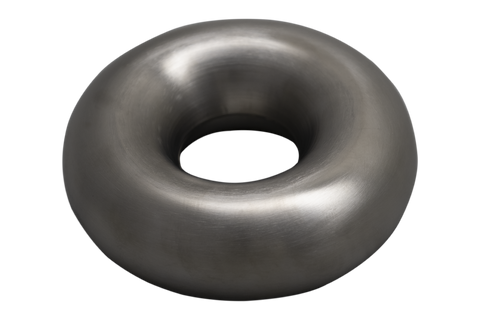 XForce Stainless Steel Donut 4in 360 Degree 1.0D - Brushed