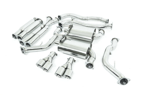 Holden Commodore (2006-2017) VE / VF V8 Twin 3" Stainless Catback Exhaust System - Image 2