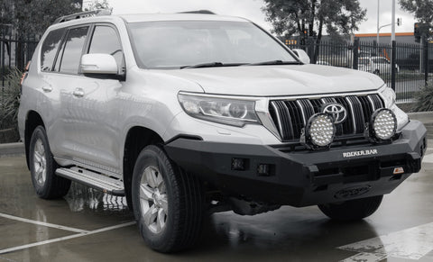 MCC Rocker 078-01SQ No Loop Bull Bar - Toyota Prado 150 Facelift 2017+ - Image 2
