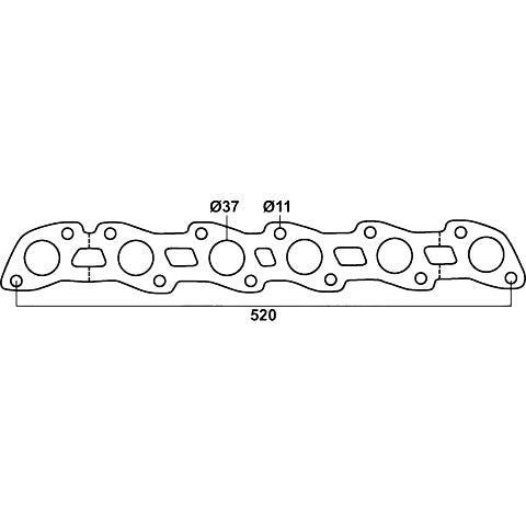 Header Gaskets Std Replacment DSF059
