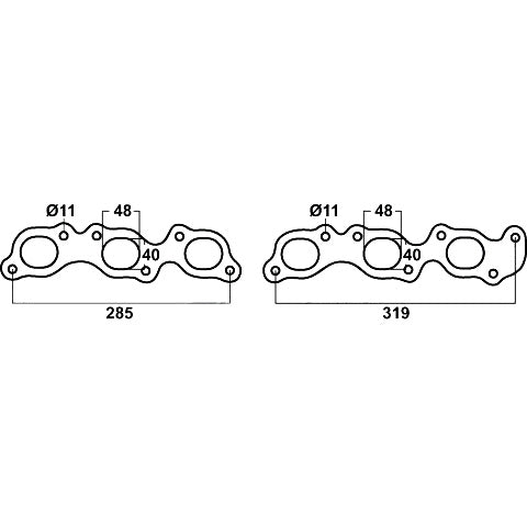 Redback Header Gaskets Std Replacment DSF784C