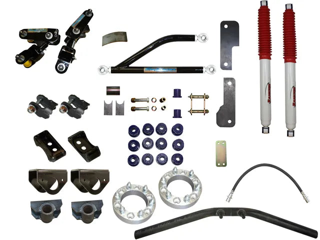 Superior Engineering Drop Shackle Kit — Toyota Hilux/4Runner/Surf SAF (Stage 1)
