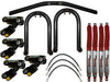 Superior Engineering Drop Shackle Kit — Holden Drover/Suzuki Sierra Front and Rear (Stage 2)