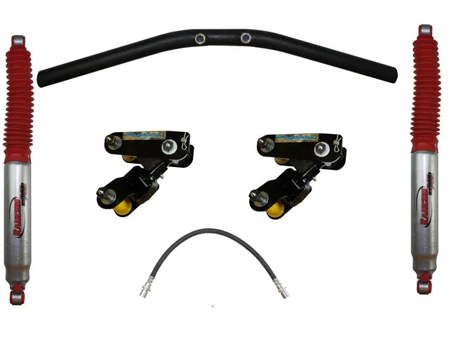 Superior Engineering Drop Shackle Kit — Holden Drover/Suzuki Sierra Rear (Stage 2)