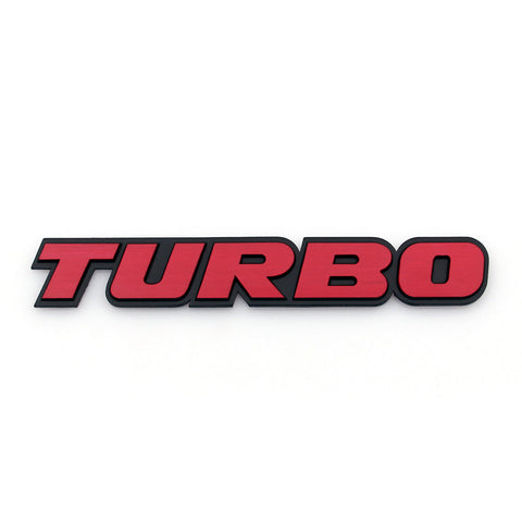 VW, Volvo, Hyundai Turbo 3D Aluminum Emblem Badge (2000-2023)