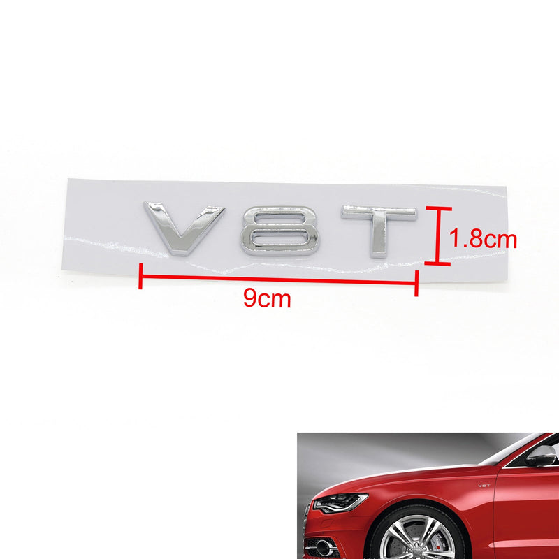 Audi A1 A3 A4 A5 A6 A7 Q3 Q5 Q7 S4 S6 S7 S8 SQ5 V8T Emblem Badge (2008-2023)