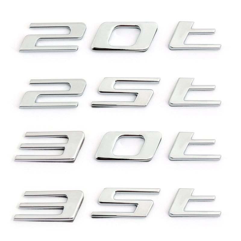 Jaguar F-PACE Chrome Letter Decal (2016-2023)