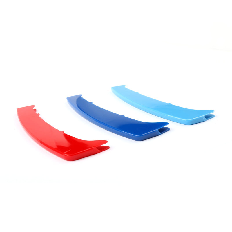 BMW 1 Series E87 04-11 M Color Stripe Decal Kidney Grille Bar Cover
