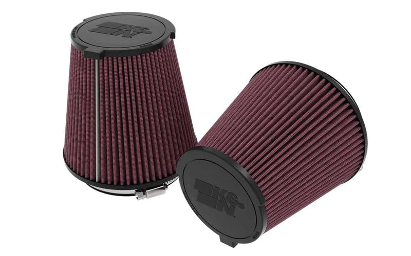 K&N Filters High-Flow Original Lifetime Engine Air Filter (Mustang 24-25) — fits Ford Mustang