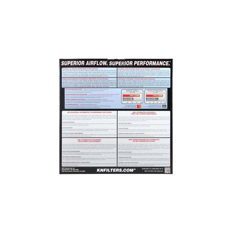 K&N Filters Round Air Filter - 9.25" ID x 11" OD x 6" H