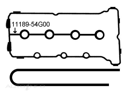 Permaseal Gasket Rocker Cover Gasket Kit Suzuki Swift 00-On05 - RC3275K