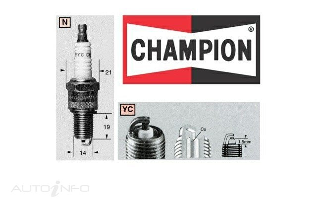 Champion Champion S/plugs - N12YC
