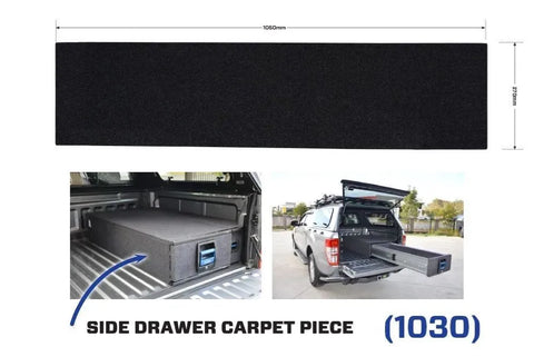 MSA 4x4 1030 Single Drawer Side Carpet Piece