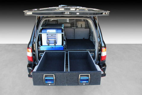 MSA 4x4 1030 Double Drawer Kit (Landcruiser 100 Series) — fits Toyota Landcruiser 105 Series