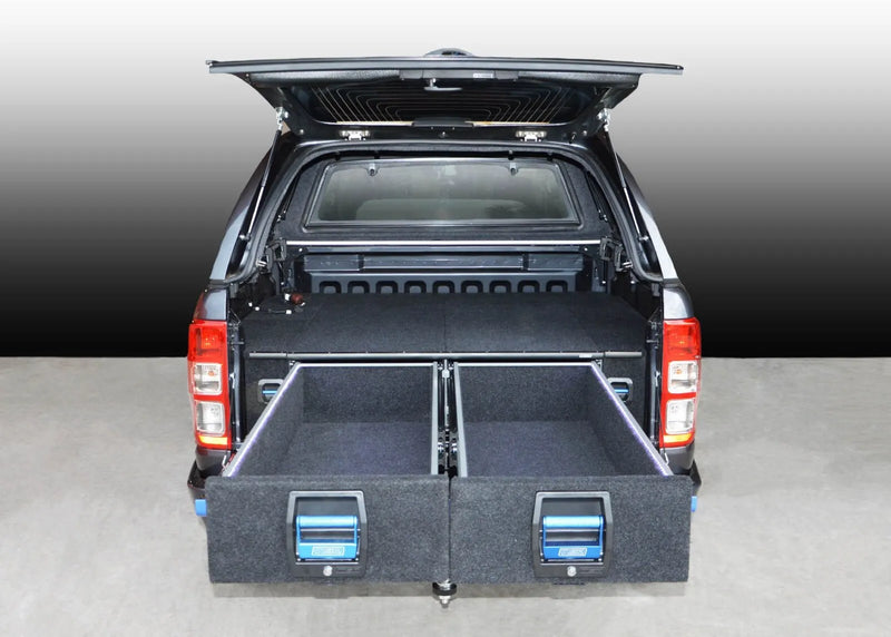 MSA 4x4 1350 Double Drawer Kit (Ranger PX/BT-50) — fits Mazda BT-50 UP