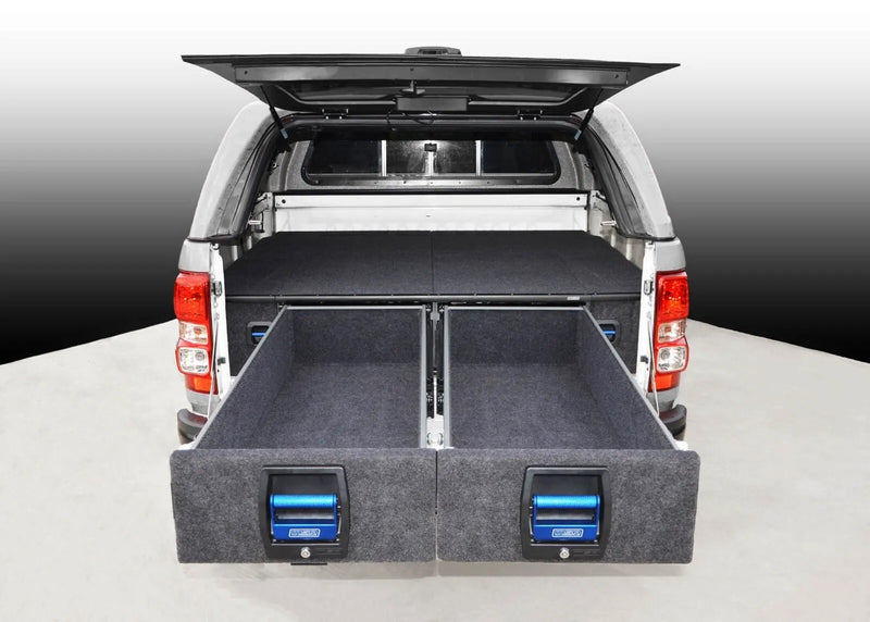 MSA 4x4 1350 Double Drawer Kit (Colorado RG/D-Max) — fits Isuzu D-Max Rt TFS