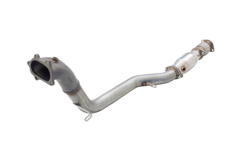 XForce 3in Dump-Pipe w/ Metallic Cat - Stainless Steel (WRX/STi 94-07) — fits Subaru STI 2 Door
