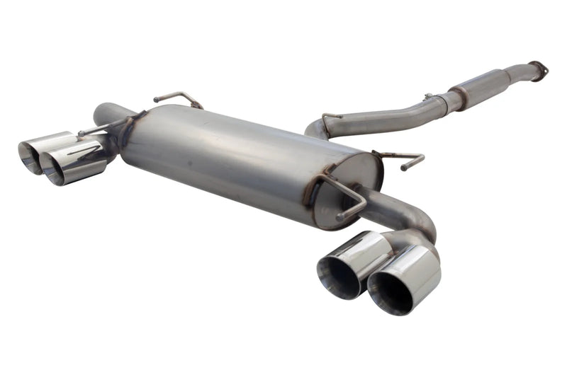 XForce 3in Cat-Back Exhaust w/Quad Tips (STi 08+/WRX 11+) — fits Subaru Impreza