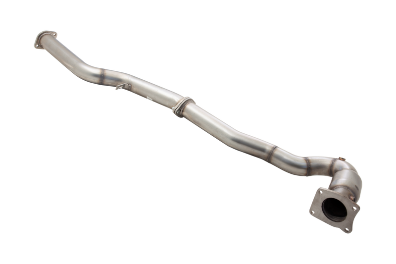XForce Stainless Steel Dump Pipe with 3" 100 Cell Metallic Cat