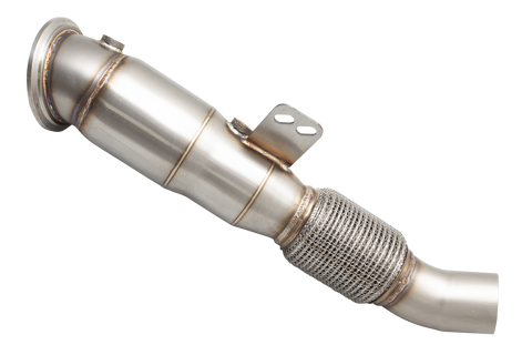 XForce Turbo Downpipe with high flow Cat Converter (1 Series 16-19/GR Supra 19+) — fits BMW 1 Series