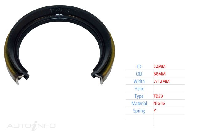 BW W/brg Seal 52*68*7/12 - 400422N