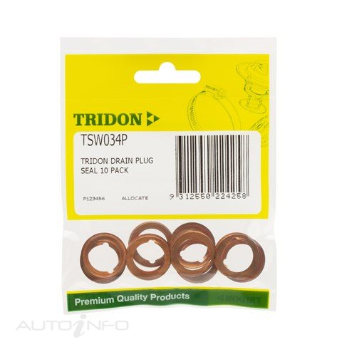 Tridon Sump Plug Washer 10PK - TSW034P