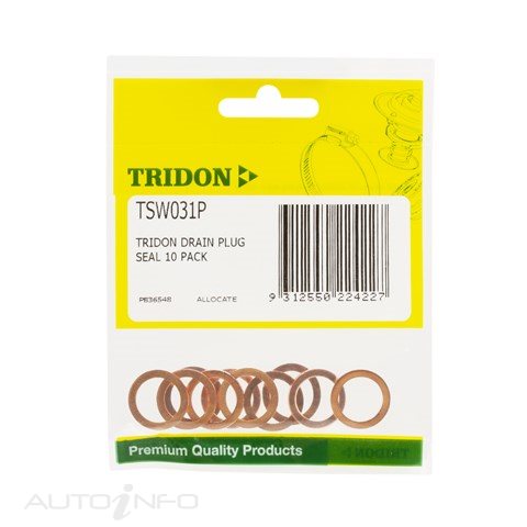 Tridon Sump Plug Washer 10PK - TSW031P