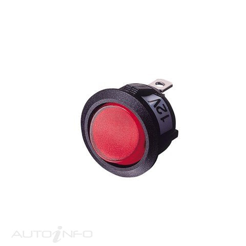 Hella Switch Rocker Illuminated Red - 4446