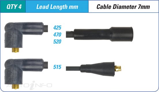 PAT Ignition Lead Set - ILS-333M
