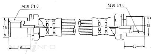 BNT Brake Hose Toyota - SH43147