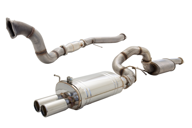 XForce 3.5in Turbo Back Exhaust (BA/BF Falcon XR6 Turbo Sedan 03-07) — fits Ford Falcon Xr6