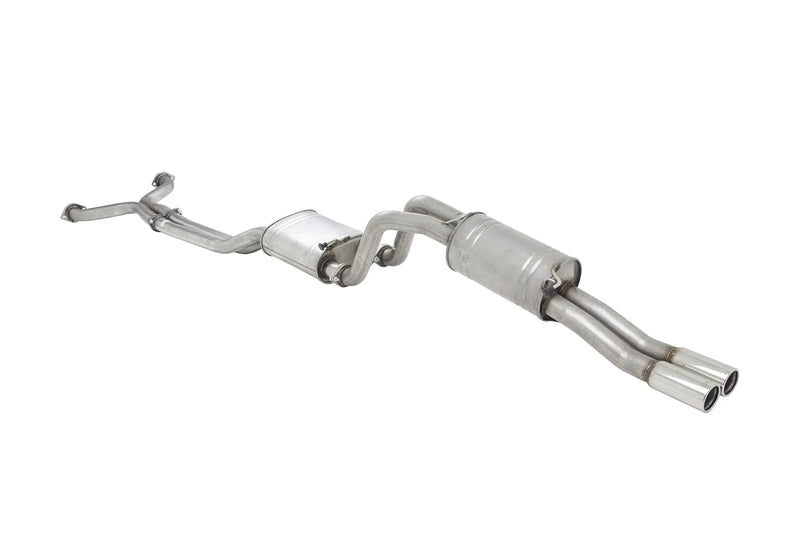 XForce 2.5in Cat-Back Exhaust - 409 Stainless - Large Muffler (Falcon 03-07)