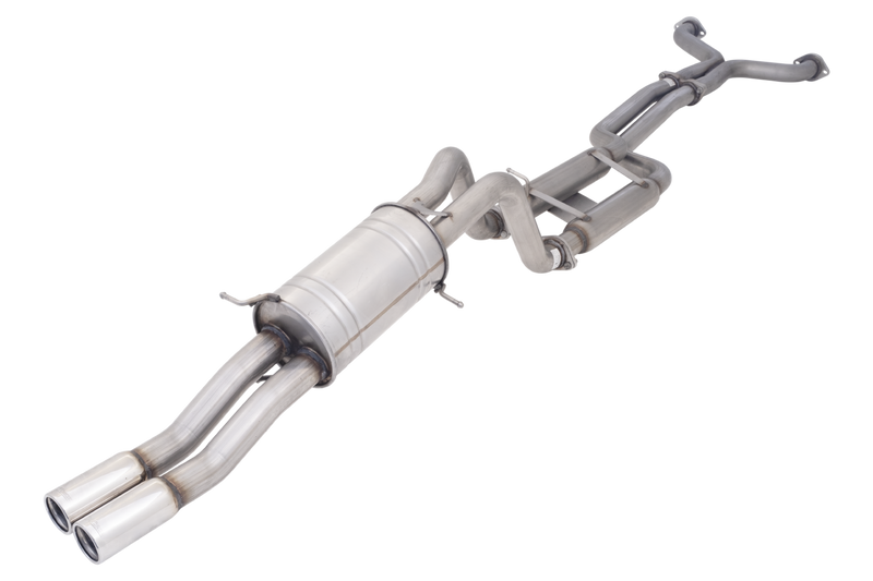 XForce 2.5in Cat-Back Exhaust - 409 Stainless - Small Muffler (Falcon 03-07) — fits Ford Australia Falcon